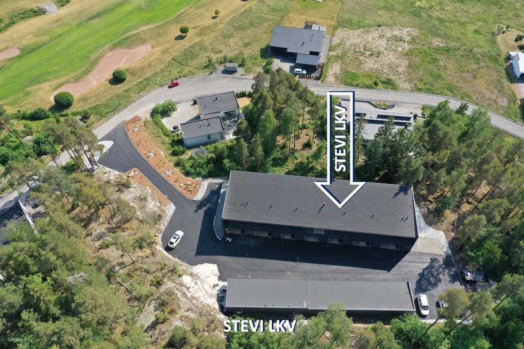 Vista aerea - Modern Apartment with Garden in Naantali