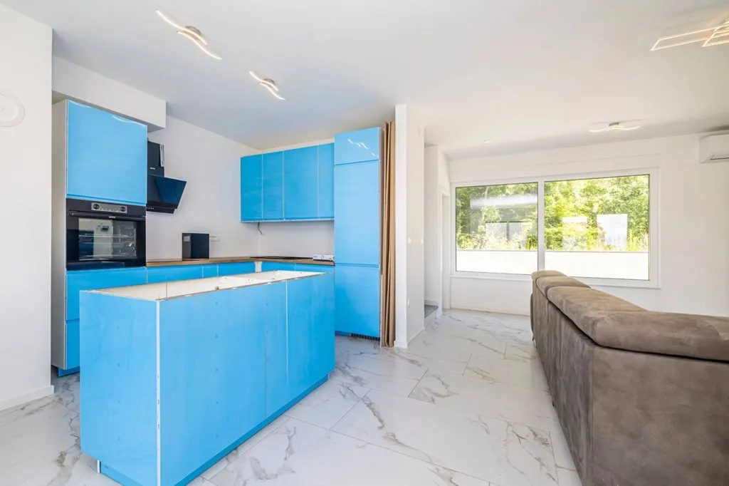 Cucina - Contemporary Villa with Pool in Malinska-Dubašnica