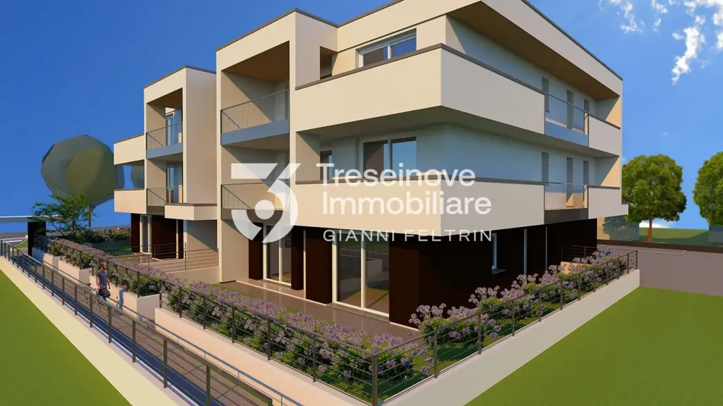 Trilocale with Terrace in Istrana