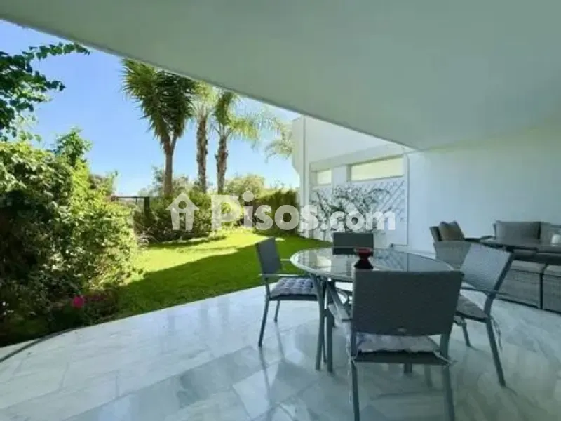 Terrass - Apartment with Private Garden in Guadalmina