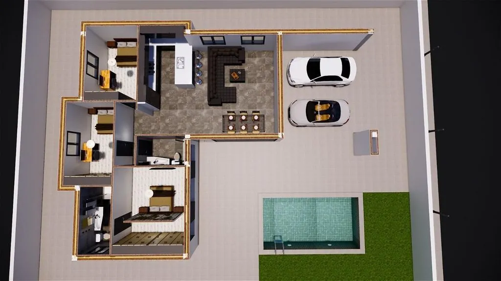 Modern Villa with Pool in Cúllar-Vega