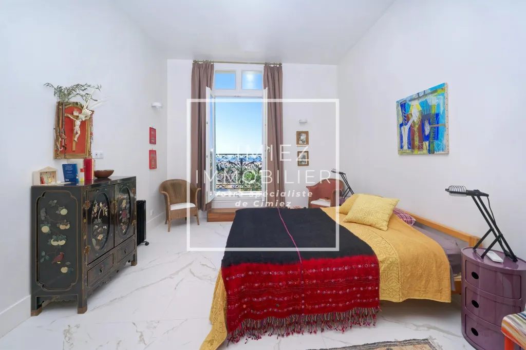 Bedrooms - Luxury Apartment with Mountain View in Cimiez