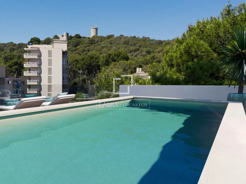 Piscina - Penthouse con terraza privada en Palma de Mallorca