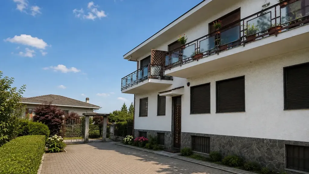 Exterior - Spacious Apartment with Private Garden in Druento