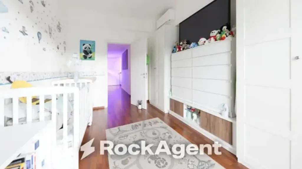 Bedrooms - Penthouse Apartment with Balcony in Genoa
