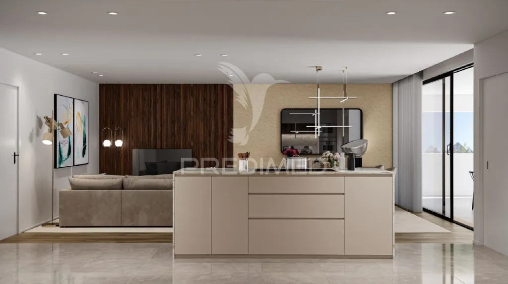 T3 Apartment with Open Space in Real