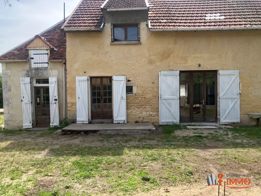 Extérieur - Maison en Pierres avec Grange à Treigny