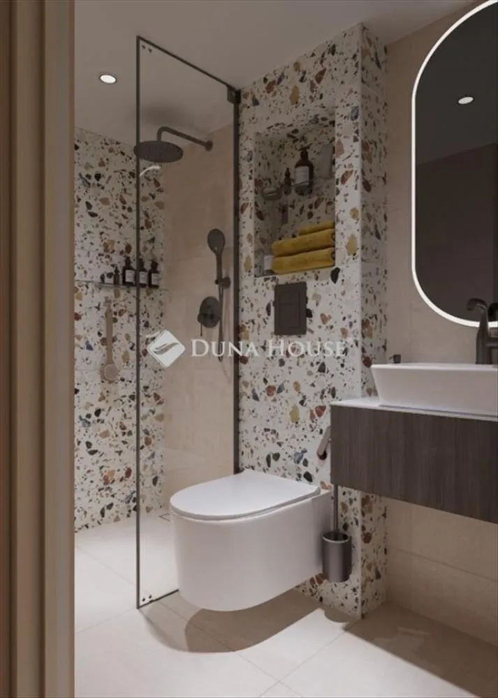 Bagni - Modernised Apartment with Balcony in Budapest XIII