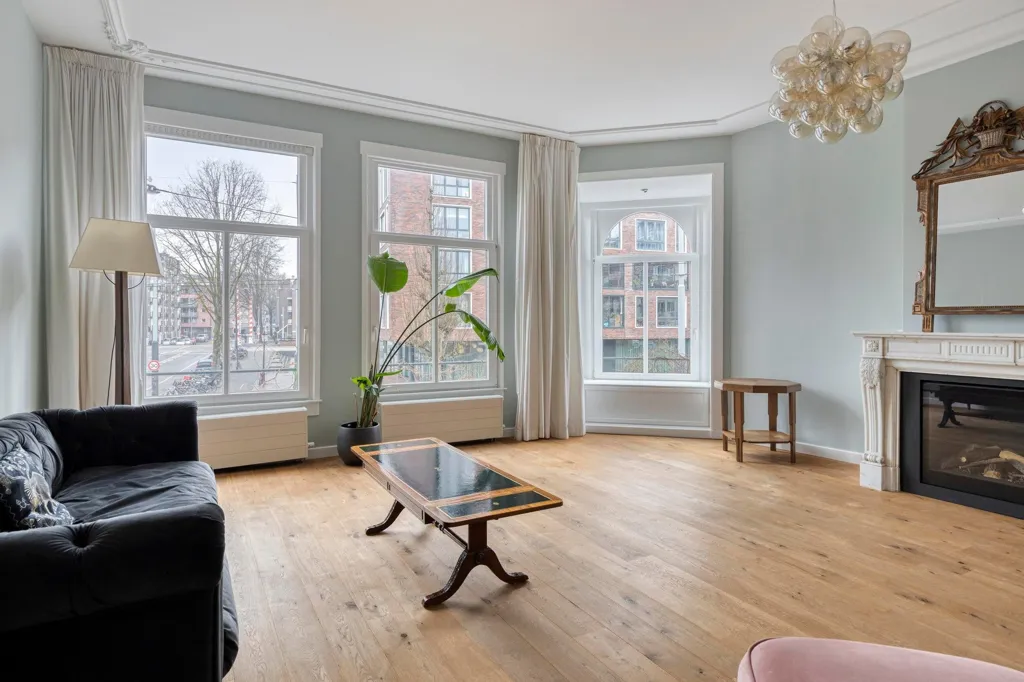 Séjour - Duplex Apartment with Garden View in Plantage