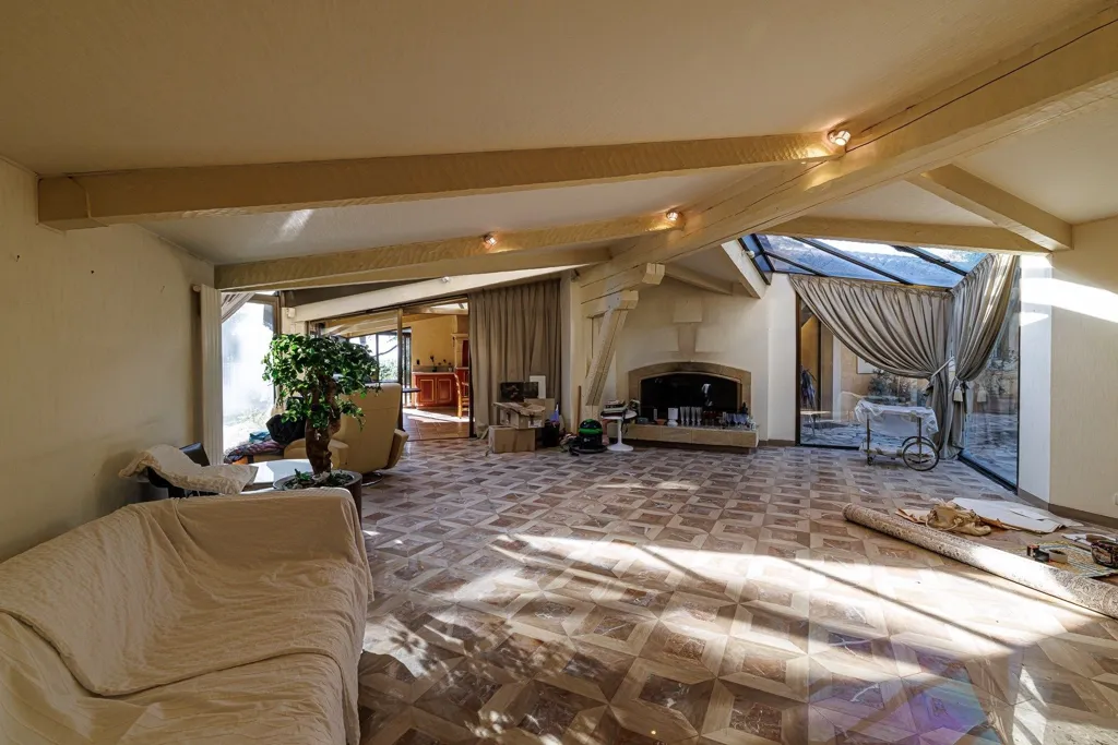 Living Room - Historic Estate with Panoramic Sea View in Fabron