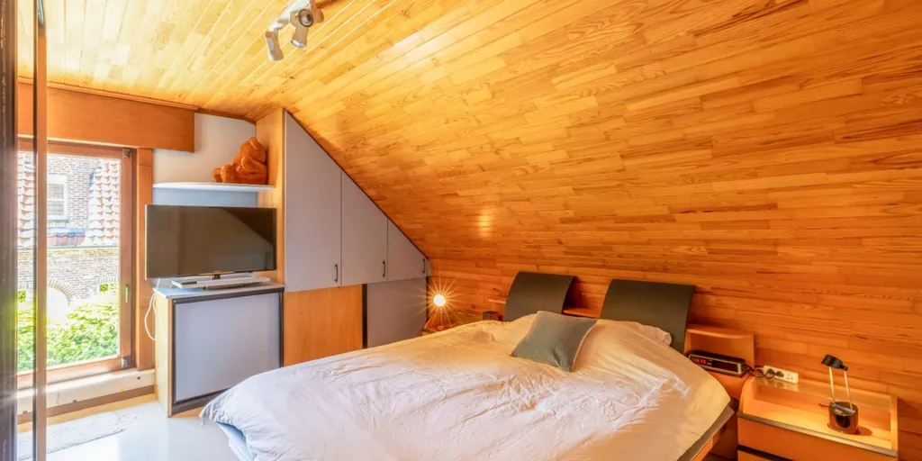 Chambres - Villa Rénovée avec Jardin à Merelbeke
