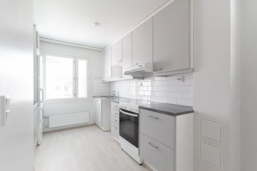 Cuisine - Duplex Apartment with Balcony in Porvoo Huhtis