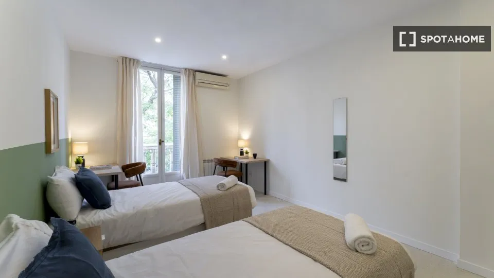 Chambres - Shared Room with Kitchen in Arapiles, Madrid
