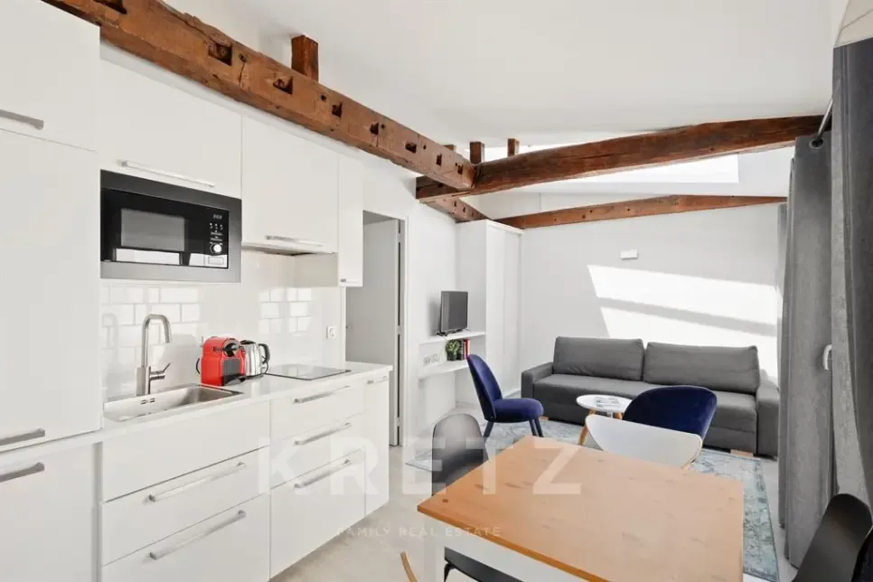 Köök - Top Floor Flat with Terrace in Saint-Germain-des-Prés