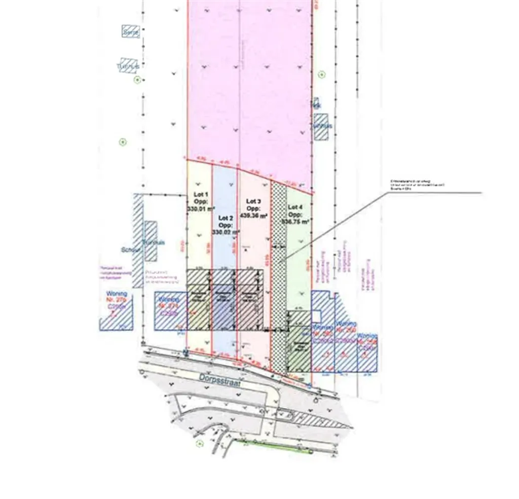 Planimetria - Buildable Plot in Erpe near Aalst