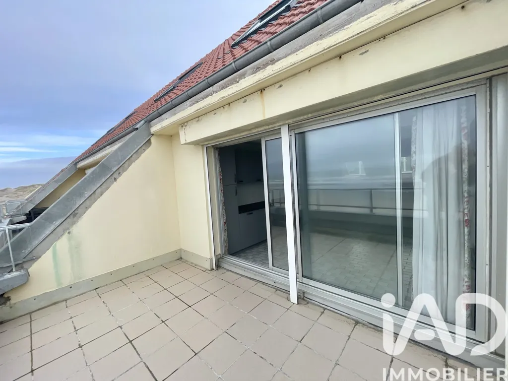 Balcon - Duplex avec Terrasse Face Mer à Fort-Mahon-Plage