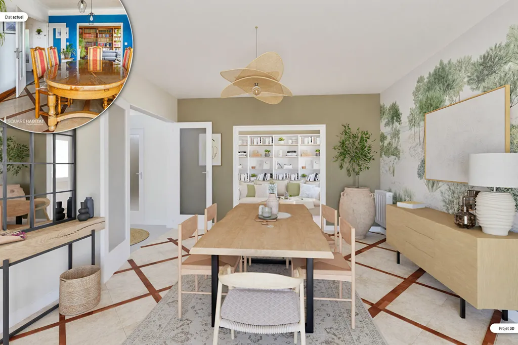 Dining Room - House with Garden in Quiet Seurre
