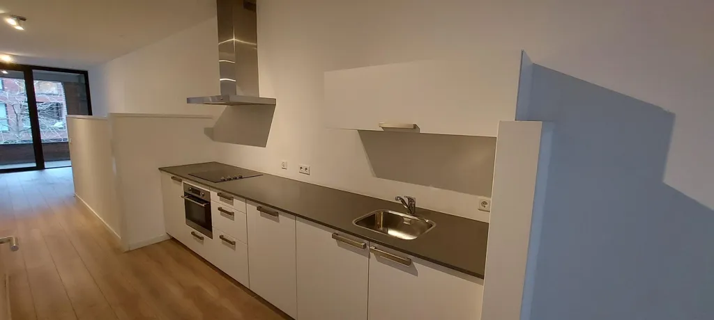 Cuisine - Modern Apartment with Balcony near Breda Centraal