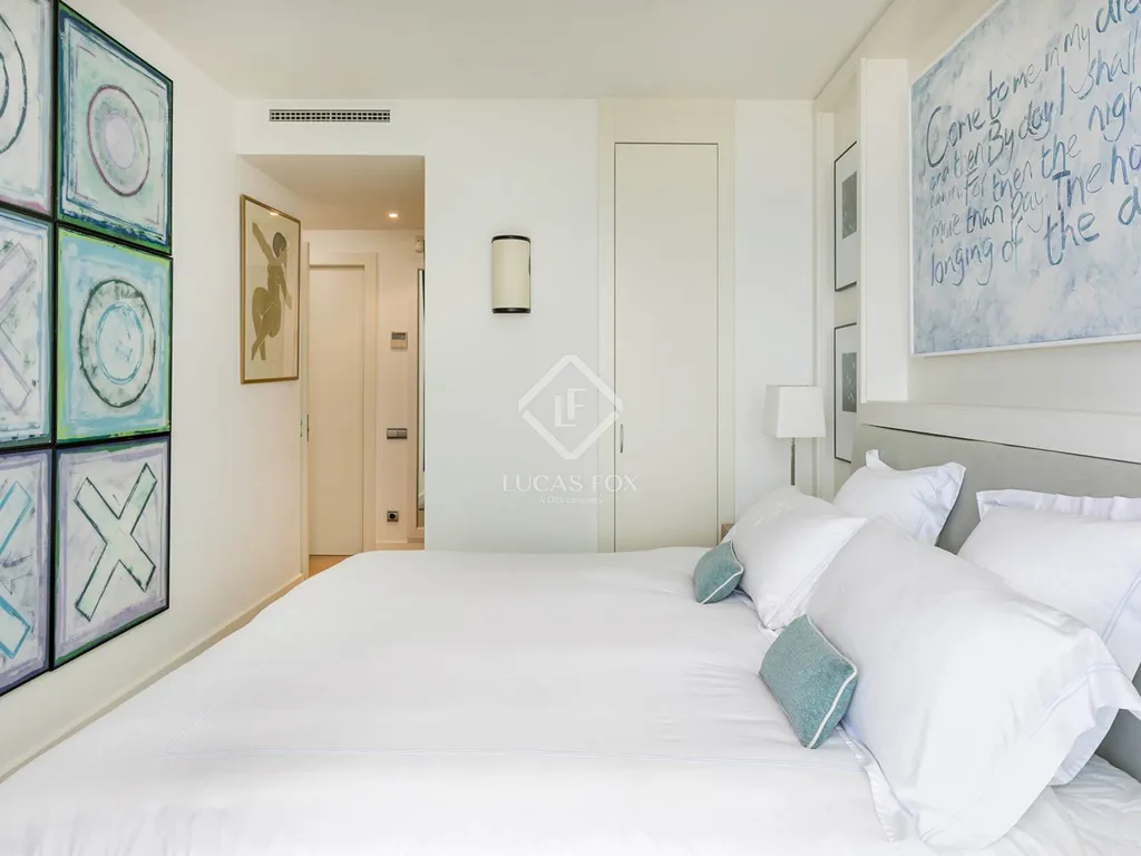 Bedrooms - Contemporary Apartment with Sea Views in Diagonal Mar