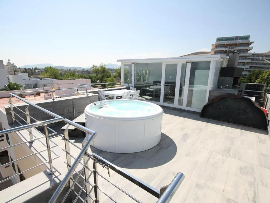 Terrasse - Duplex Apartment with Jacuzzi Terrace in Pollença