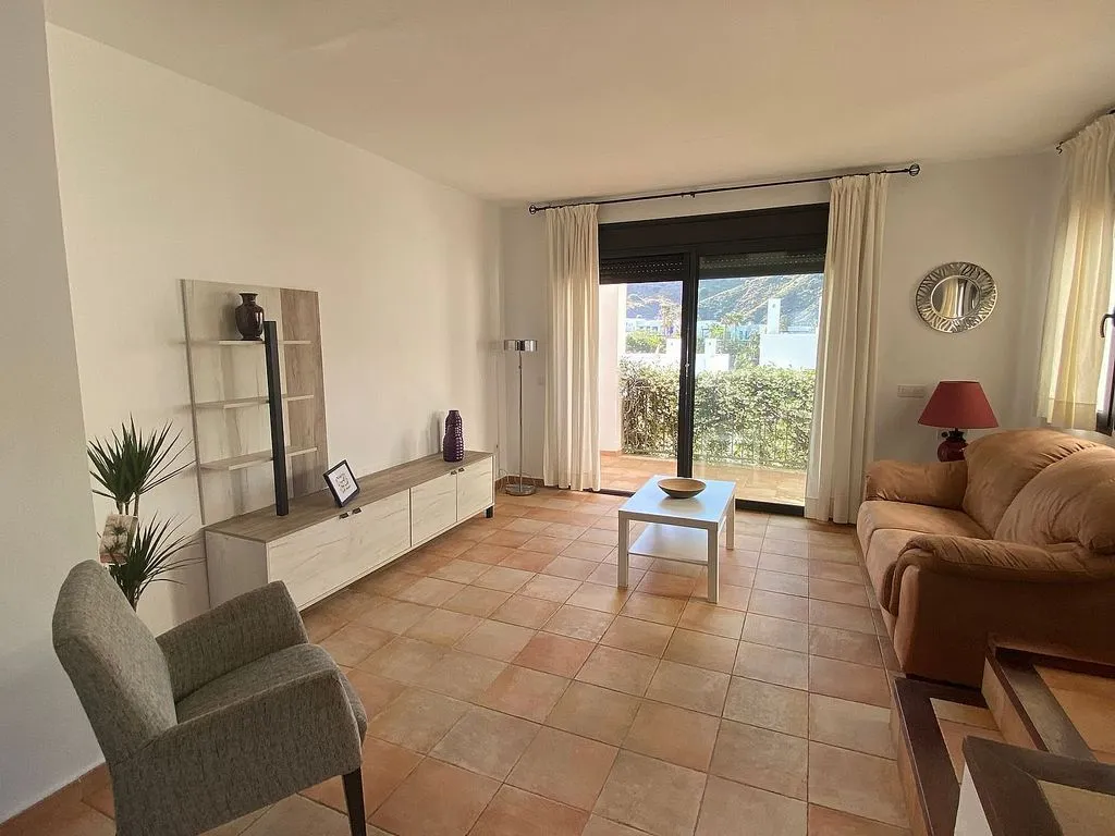 Living Room - Semi-detached House with Pool in Macenas