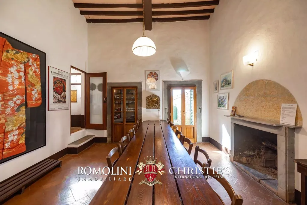 Söögituba - Historical Villa with Pool in Chianti Hills