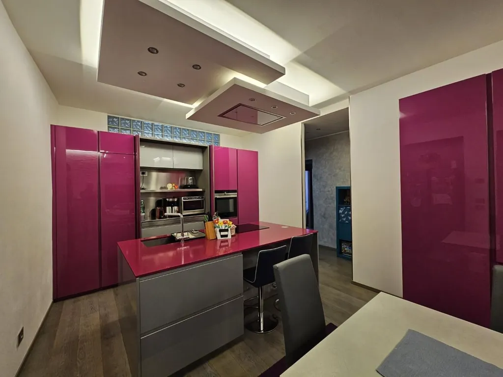 Köök - Apartment with Private Courtyard in Siena