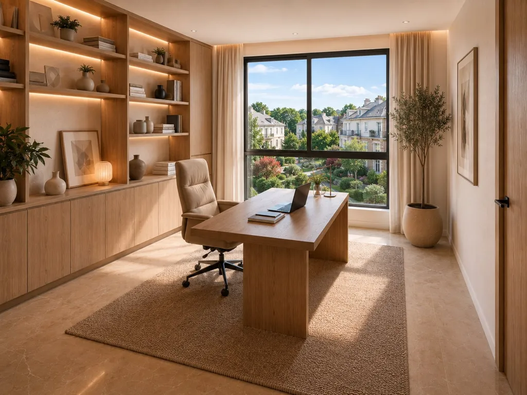 Bureau - Appartement 5 Pièces avec Terrasse à Chelles