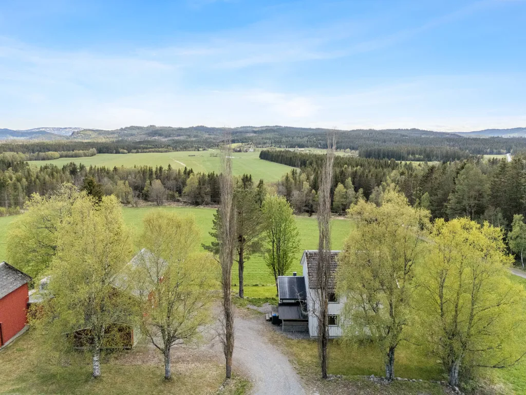 Vue aérienne - Large Garden House in Hoston