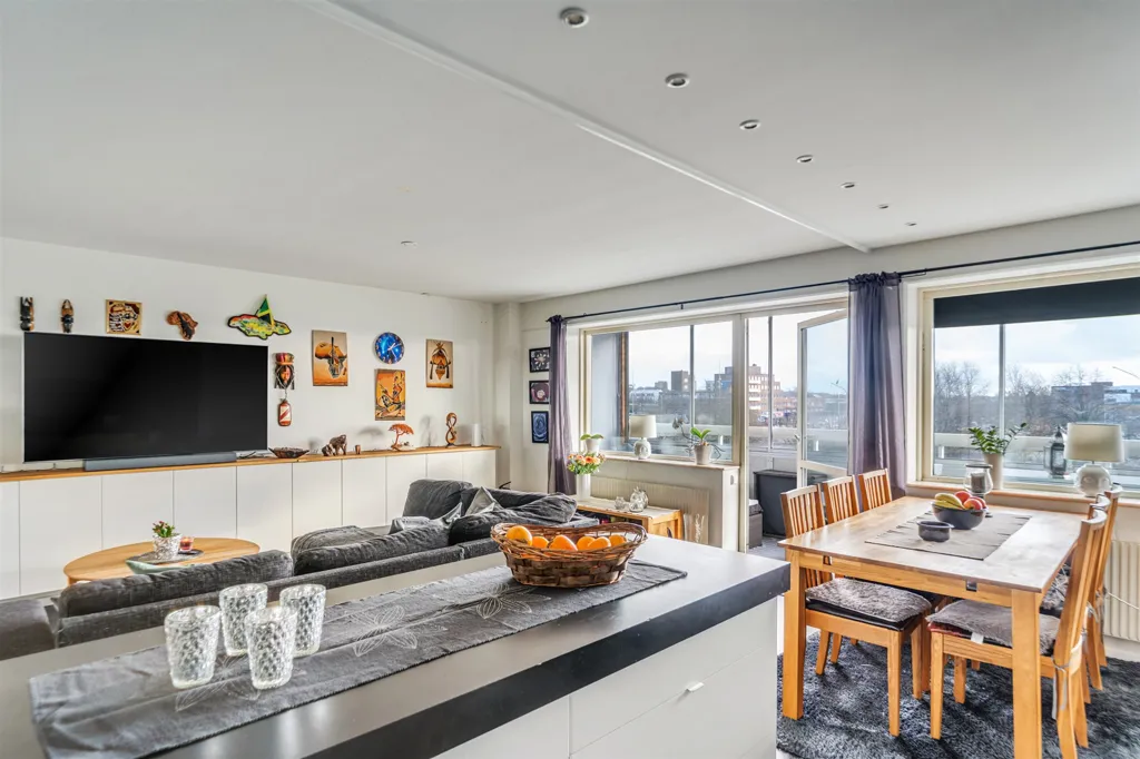 Söögituba - Apartment with Glazed Balcony in Helsingborg