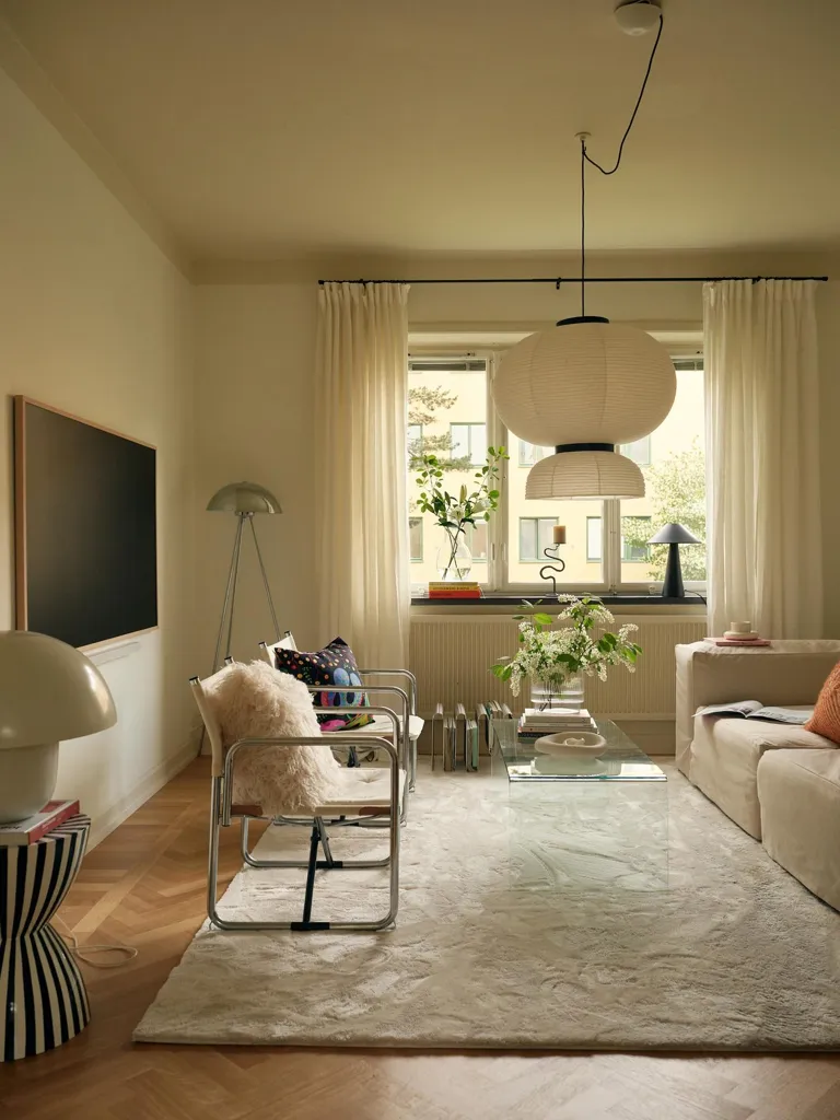 Séjour - Apartment with Balcony in Hammarbyhöjden