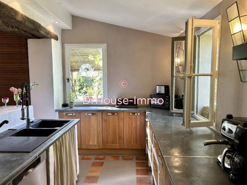 Cucina - Renovated Mas with Pool in Villecroze