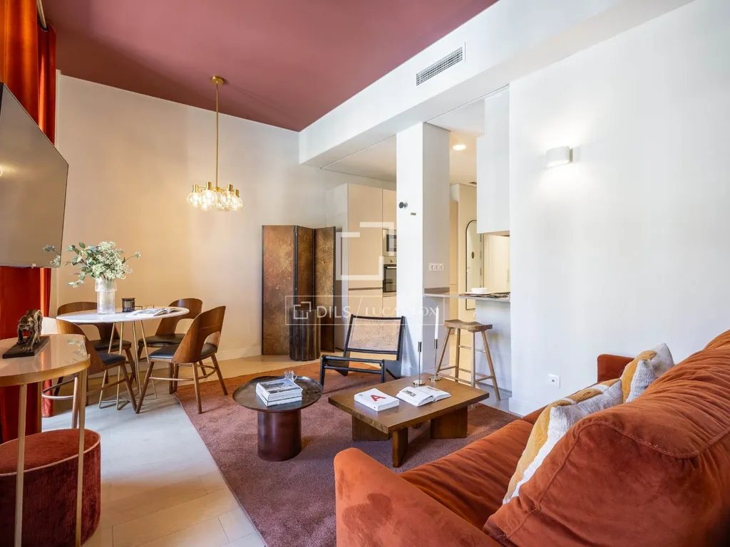 Soggiorno - Modern Flat with Two Suites in Malasaña