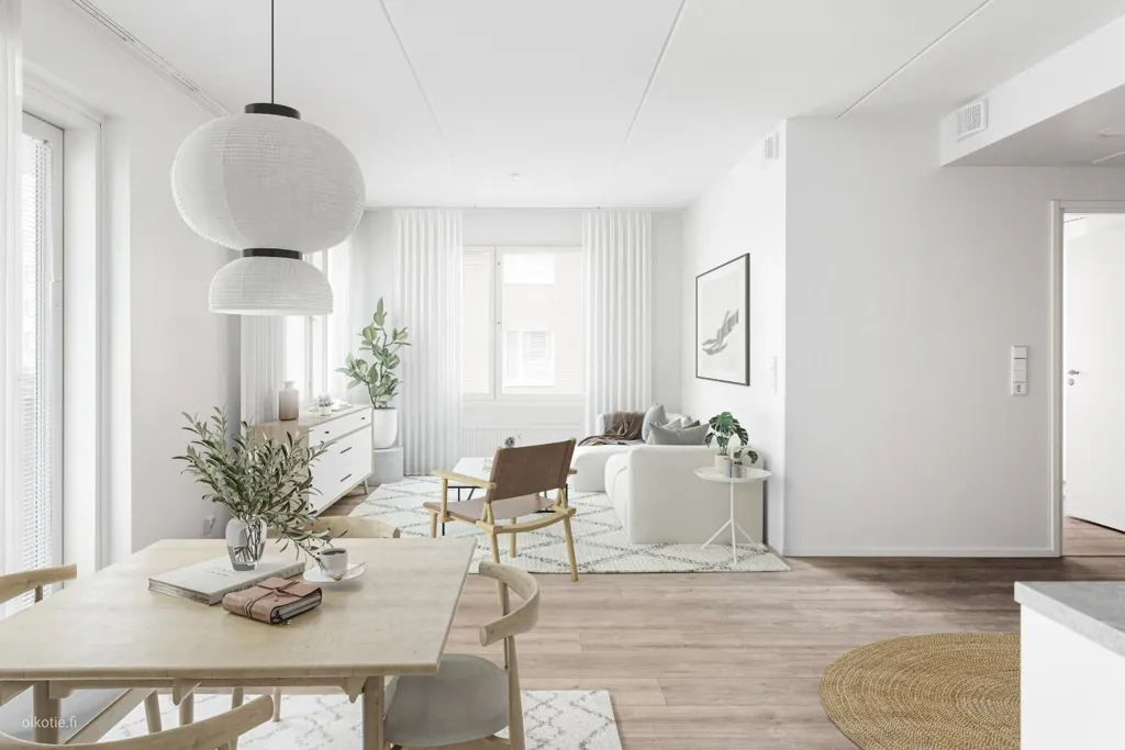 Elutuba - Apartment with Glazed Balcony in Espoo