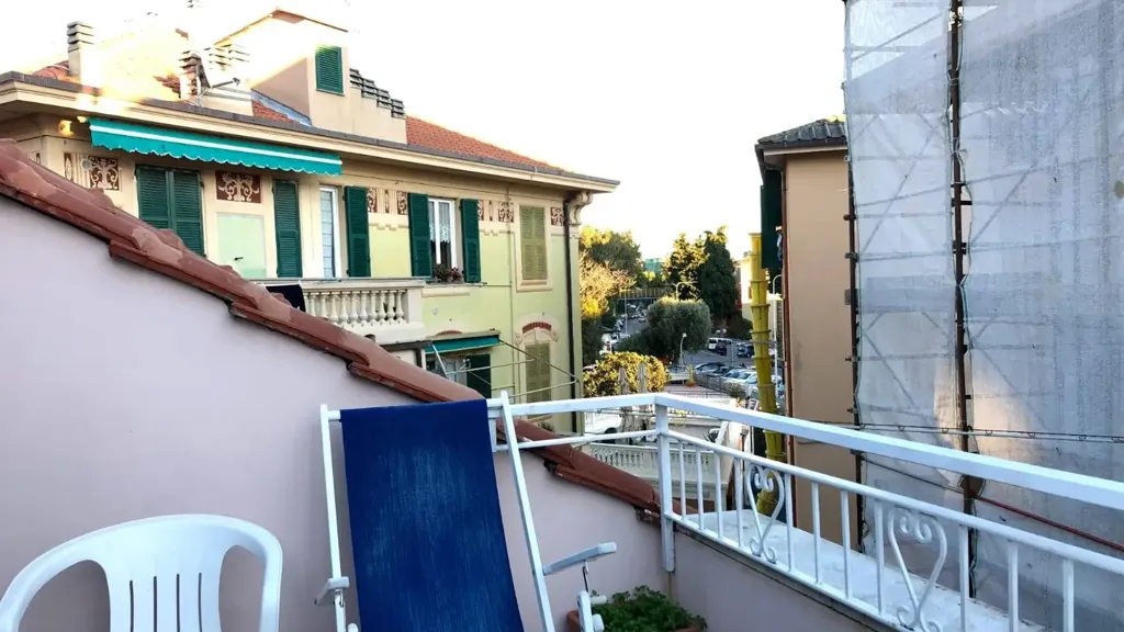 Balcon - Duplex with Sea View in Varazze