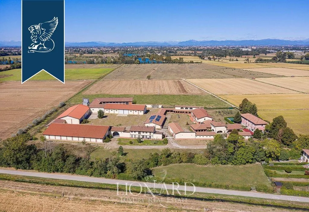 Vue aérienne - Luxury Villa with Organic Farm in Cusago