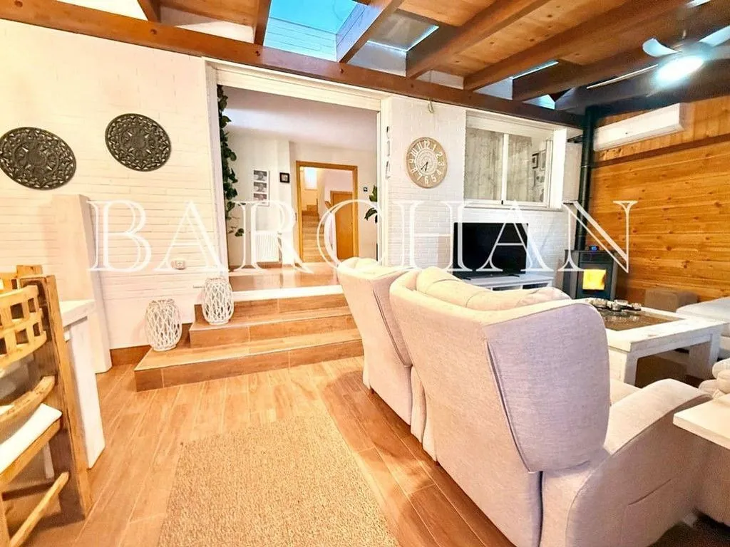 Séjour - Chalet with Pool and Garden in Quijorna