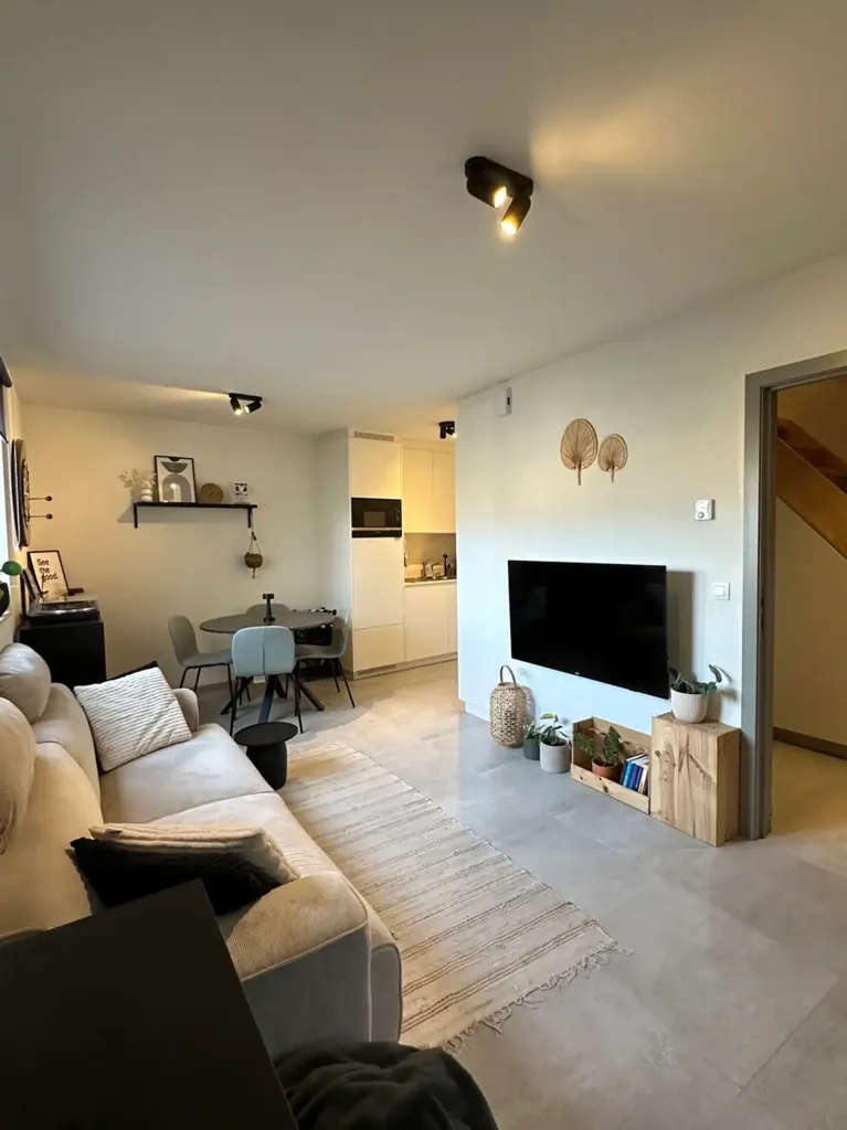 Soggiorno - Apartment with Terrace in Peer Centre