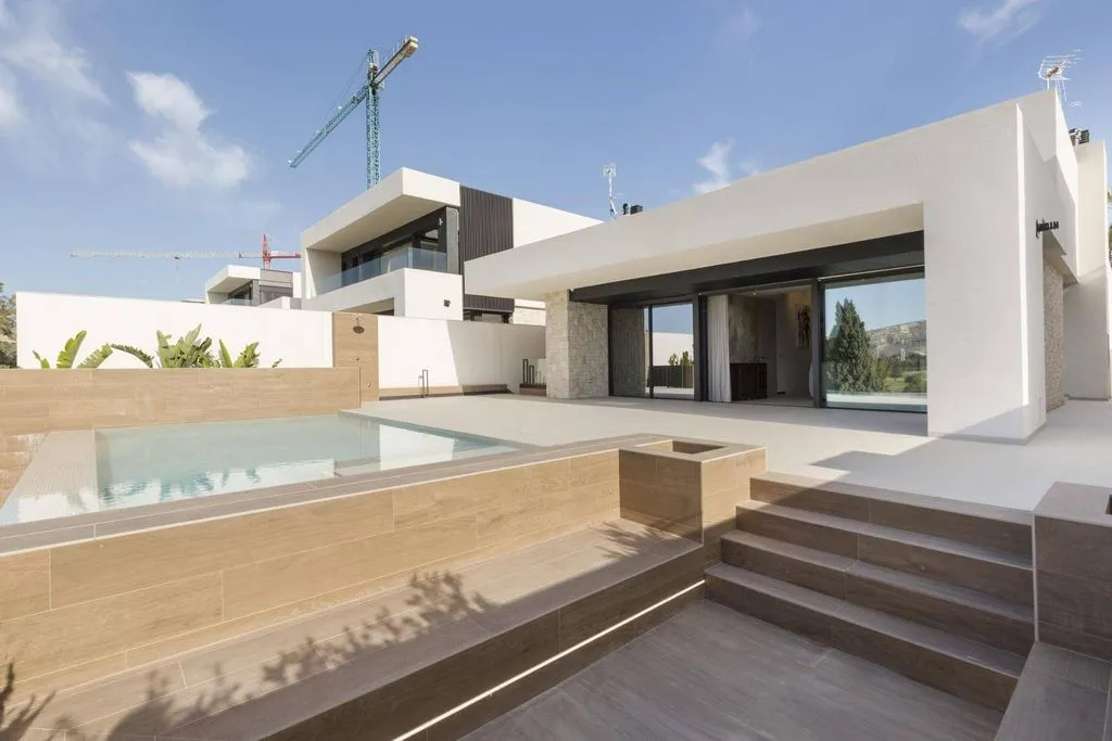 Pool - New Build Villa with Pool in Algorfa