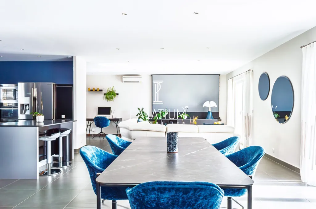 Söögituba - Contemporary Villa with Pool in Pennes-Mirabeau