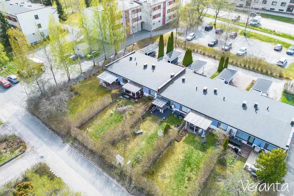 Vue aérienne - Modernised Apartment with Sauna in Loukonlahti, Pirkkala