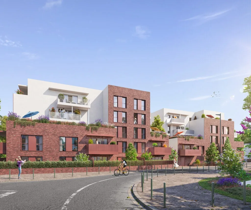 Appartements Neufs avec Jardins à Colomiers