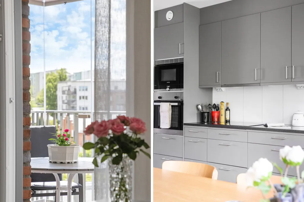 Söögituba - Apartment with Balcony in Central Location