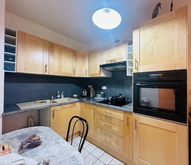 Cucina - City Centre Flat with Modern Amenities in Dax