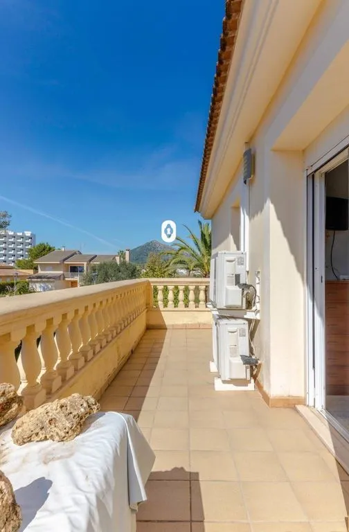 Terrasse - Semi-Detached Villa with Pool in Playas de Muro