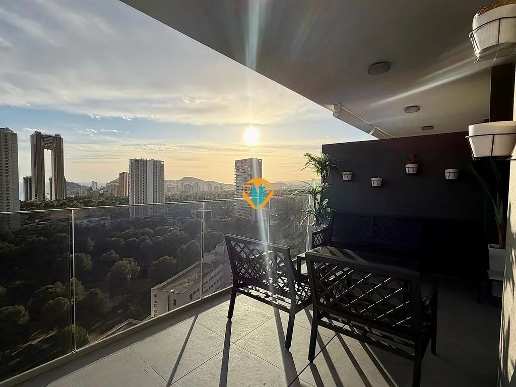 Balcony - Apartment with Pool and Terrace in Benidorm