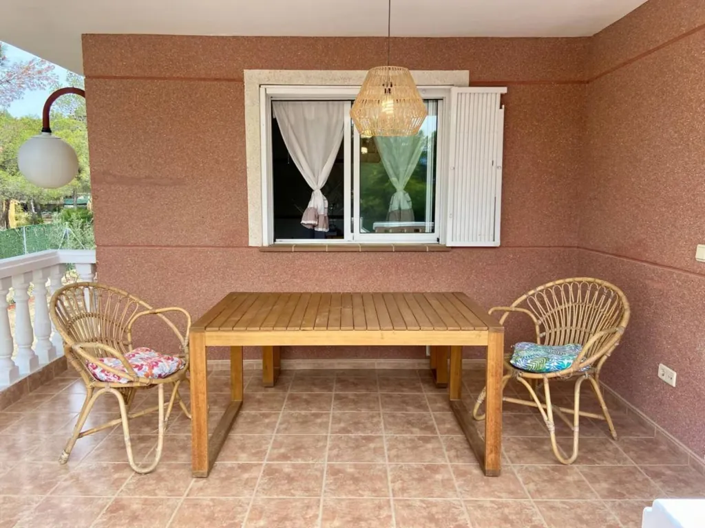 Terrasse - Chalet with Private Pool in Finca Terol, Tibi