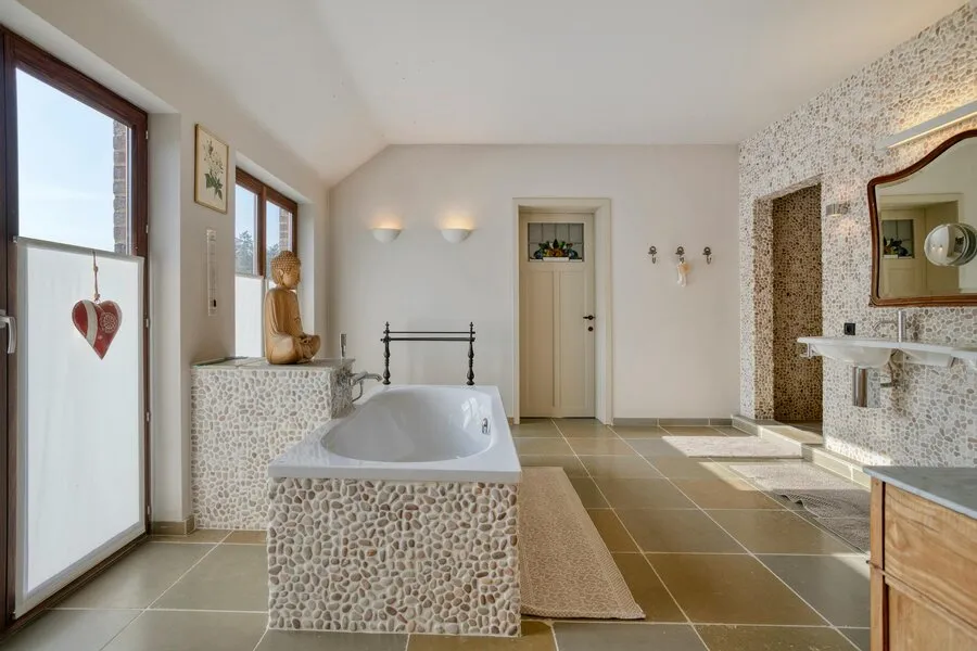 Salles de bain - Maison Unique dans les Bois de Wingene