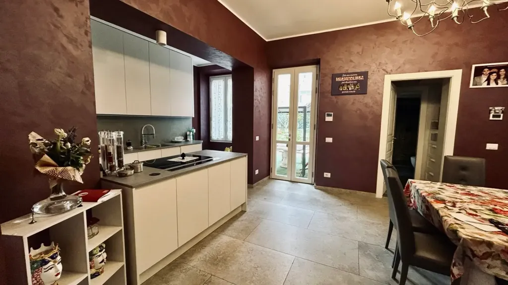 Kitchen - Historic Villa with Garden in Florence