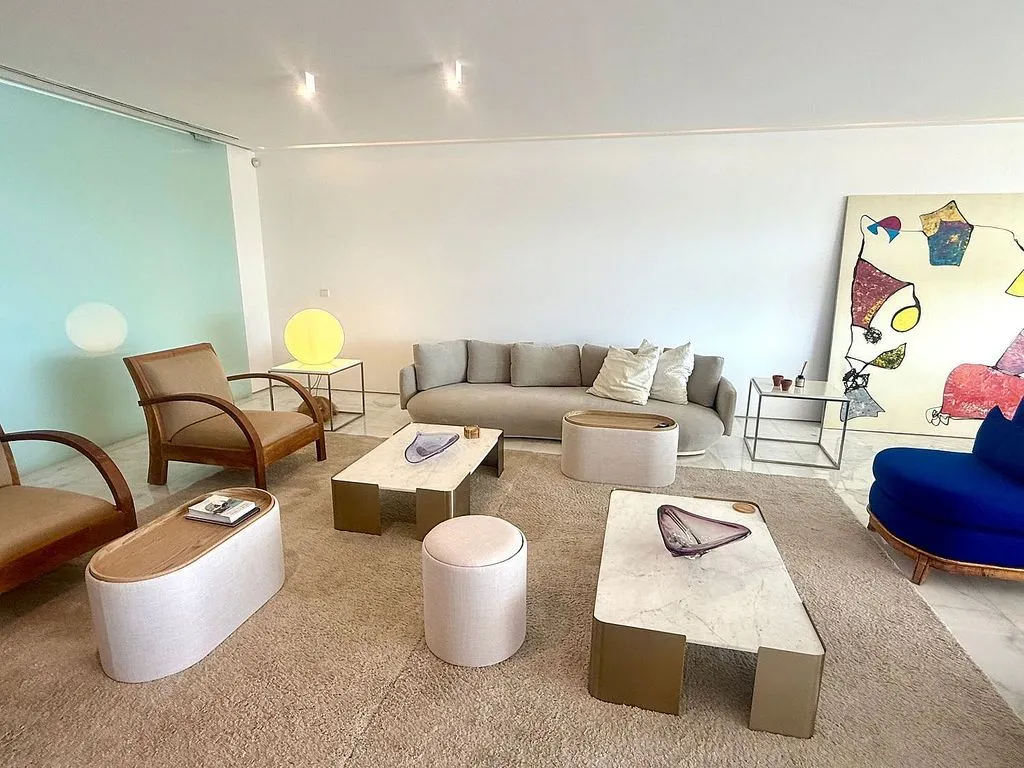 Séjour - Luxury Apartment with Pool in Es Pouet, Ibiza